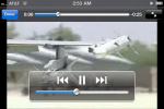 Eject iPhone in iTunes, then enjoy video.