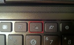 The Asus Transformer keyboard screenshot button.