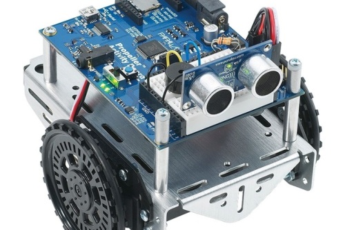 A microcontroller powered robot!